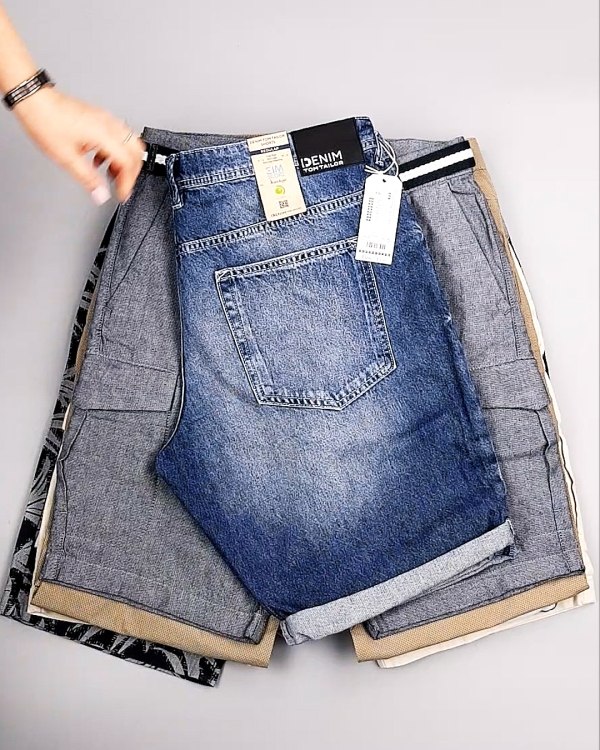 Фотография  150 - Шорты мужские TOM TAILOR 124#3,75 кг, ЛОТ №7601 оптом в Новосибирске и Новосибирской области