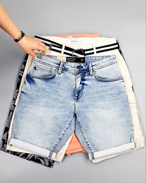 Фотография  121 - Шорты мужские TOM TAILOR 124#3,75 кг, ЛОТ №7601 оптом в Новосибирске и Новосибирской области