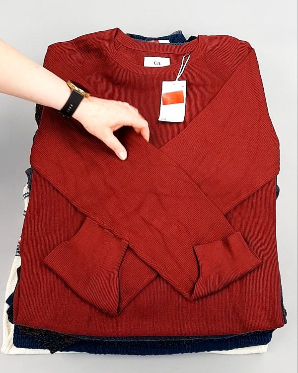 Фотография  884 - Джемпера мужские C&A 025#7 кг оптом в Новосибирске и Новосибирской области