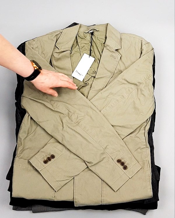 Фотография  518 - Пиджаки муж AMAZON 015#7,2 кг, ЛОТ №7770 оптом в Новосибирске и Новосибирской области