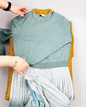 Фотография  258 - Платья СТОК CAN зима 084#7 кг, ЛОТ №7824 оптом в Новосибирске и Новосибирской области