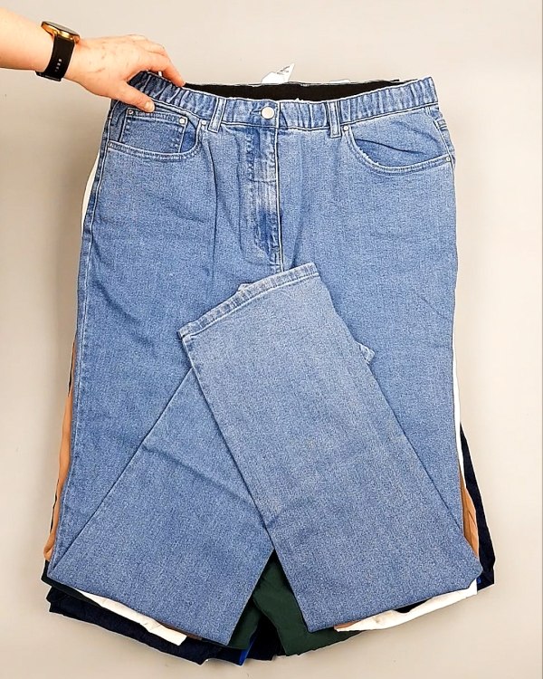 Фотография  101 - Брюки м/ж лето СТОК CAN 084#7 кг, ЛОТ №7652 оптом в Новосибирске и Новосибирской области