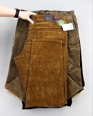 Фотография  561 - Брюки вельветовые м/ж C&A 025#10 кг, ЛОТ №8031 оптом в Новосибирске и Новосибирской области