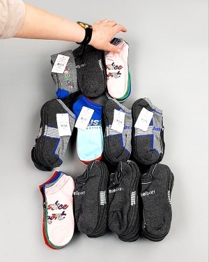 Фотография  691 - Носки дети лето CAN 084#5 кг, ЛОТ №8001 оптом в Новосибирске и Новосибирской области