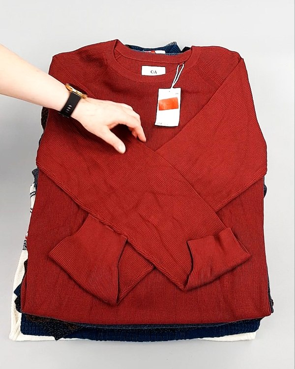 Фотография  912 - Джемпера мужские C&A 025#7 кг, ЛОТ №7891 оптом в Новосибирске и Новосибирской области