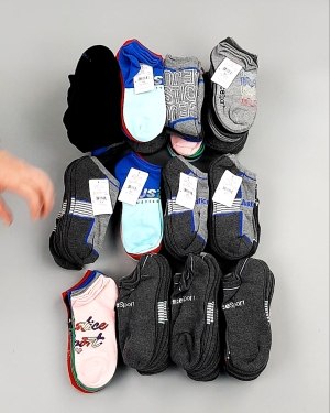 Фотография  315 - Носки дети лето CAN 084#5 кг, ЛОТ №8001 оптом в Новосибирске и Новосибирской области