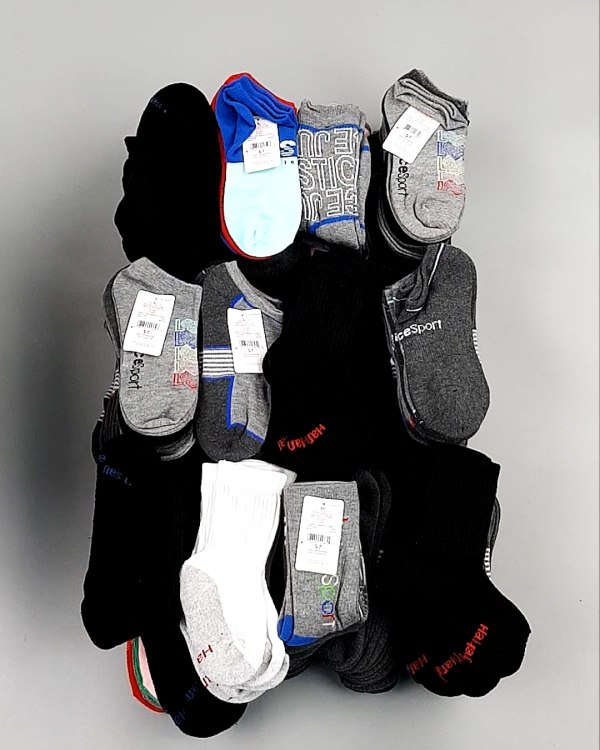 Фотография  828 - Носки дети лето CAN 084#5 кг, ЛОТ №8001 оптом в Новосибирске и Новосибирской области