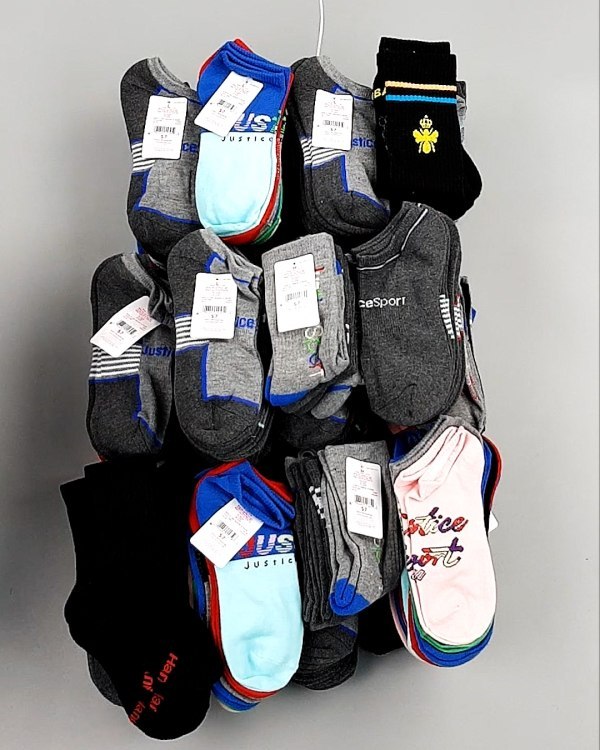 Фотография  379 - Носки дети лето CAN 084#5 кг оптом в Новосибирске и Новосибирской области