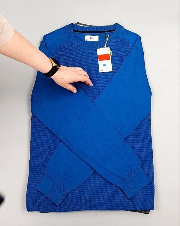 Фотография  530 - Джемпера легкие мужские C&A 025#7 кг, ЛОТ №7876 оптом в Новосибирске и Новосибирской области