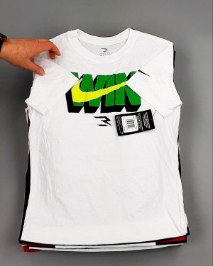 Фотография  623 - Футболки детские NIKE WIN CAN 084#5 кг, ЛОТ №7955 оптом в Новосибирске и Новосибирской области