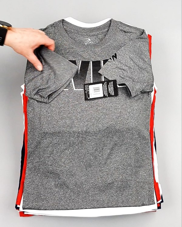 Фотография  723 - Футболки детские NIKE WIN CAN 084#5 кг оптом в Новосибирске и Новосибирской области