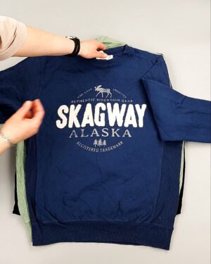 Фотография  589 - Толстовки муж BLUE CAN 084#10 кг, ЛОТ №8105 оптом в Новосибирске и Новосибирской области