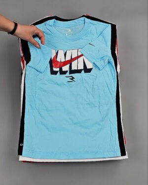 Фотография  908 - Футболки детские NIKE WIN CAN 084#5 кг, ЛОТ №8599 оптом в Новосибирске и Новосибирской области