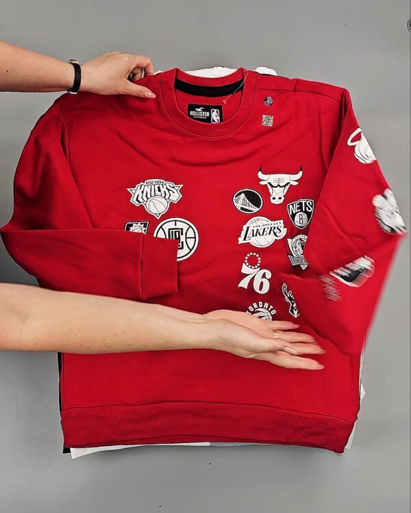 Фотография  871 - Толстовки муж HOLLISTER SW#10 кг, ЛОТ №8588 оптом в Новосибирске и Новосибирской области