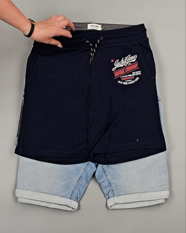 Фотография  598 - Шорты JACK JONES men 045#5 кг, ЛОТ №8663 оптом в Новосибирске и Новосибирской области