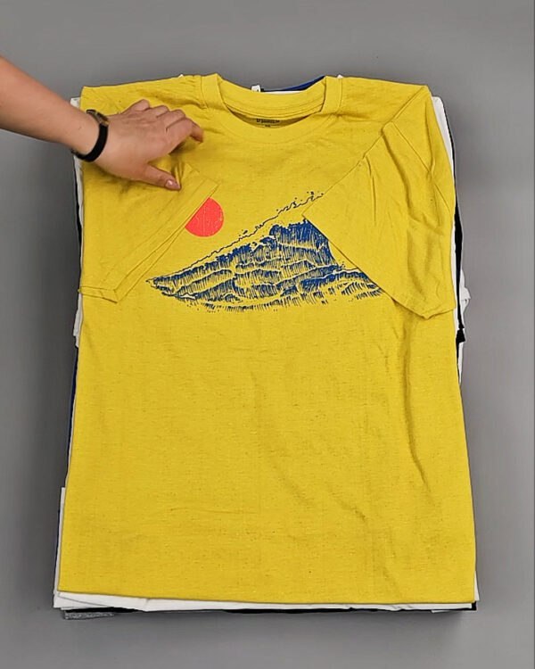 Фотография  740 - Футболки м/ж (Printed T-Shirts New)#5 кг оптом в Новосибирске и Новосибирской области