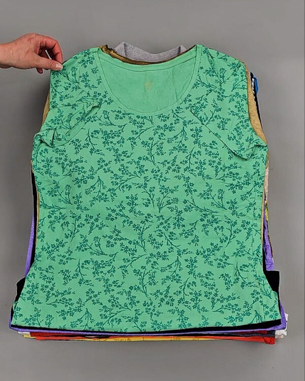 Фотография  440 - Футболки м/ж Cr+Ex#8,3 кг, ЛОТ № ВК0102 оптом в Новосибирске и Новосибирской области