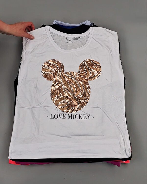 Фотография  483 - Футболки м/ж Cr+Ex#8 кг, ЛОТ № ВК0101 оптом в Новосибирске и Новосибирской области