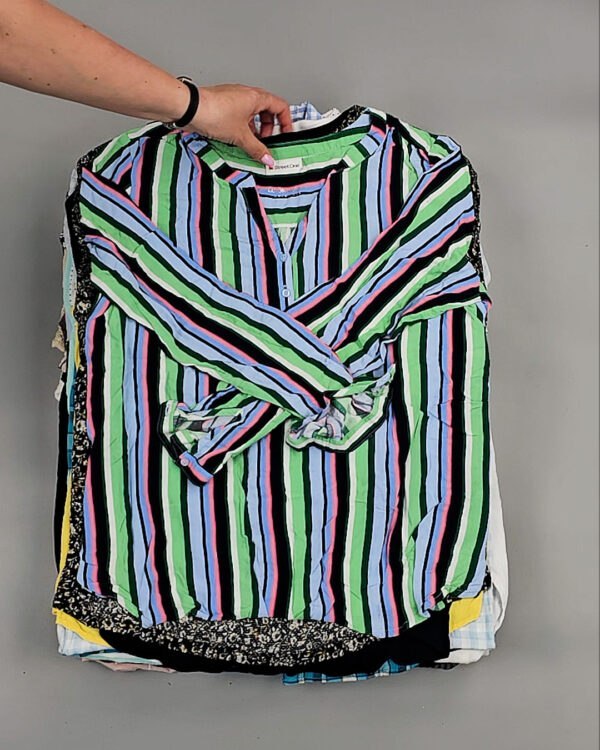 Фотография  919 - Блузки S#10 кг, ЛОТ № ВК0104 оптом в Новосибирске и Новосибирской области