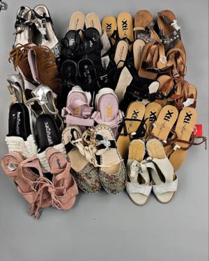 Фотография  584 - Обувь босоножки#11,6 кг, ЛОТ №8768 оптом в Новосибирске и Новосибирской области