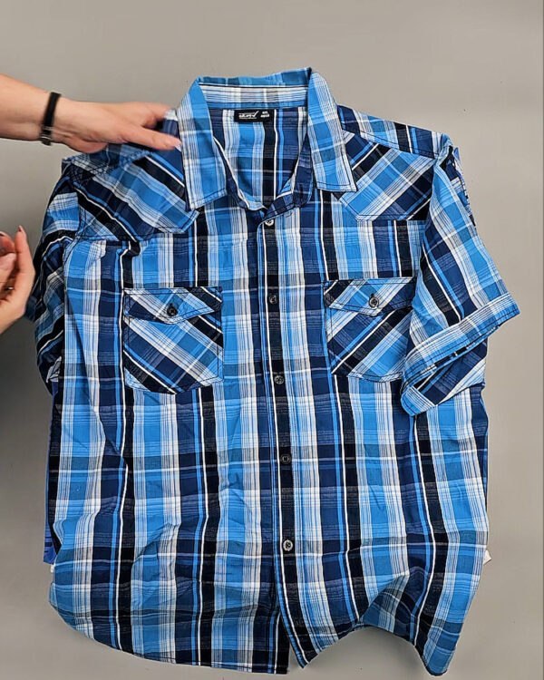 Фотография  230 - Рубашки к/р#25 кг, ЛОТ № ВК0095 оптом в Новосибирске и Новосибирской области