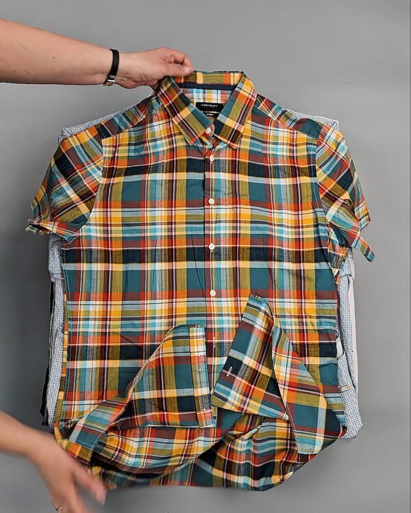 Фотография  268 - Рубашки к/р#25 кг, ЛОТ № ВК0095 оптом в Новосибирске и Новосибирской области