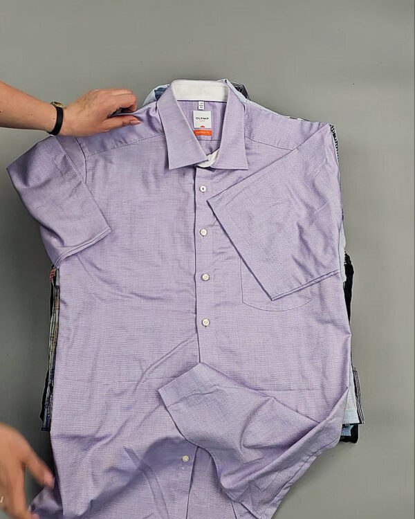 Фотография  593 - Рубашки к/р#25 кг, ЛОТ № ВК0095 оптом в Новосибирске и Новосибирской области