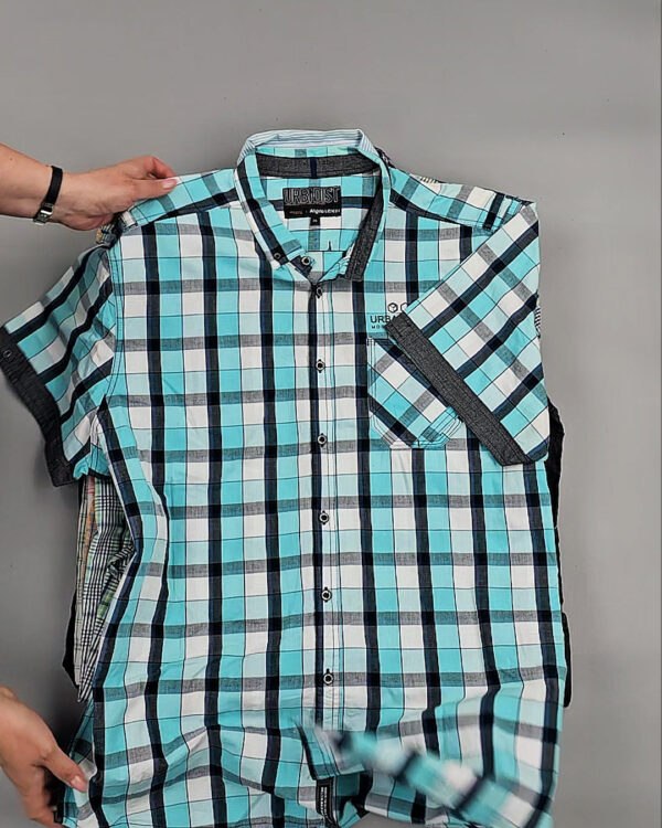 Фотография  409 - Рубашки к/р#25 кг, ЛОТ № ВК0095 оптом в Новосибирске и Новосибирской области