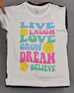 Фотография  883 - Футболки м/ж (Printed T-Shirts New)#5 кг, ЛОТ №8913 оптом в Новосибирске и Новосибирской области