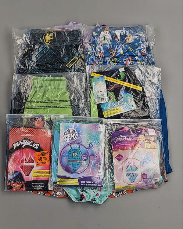 Фотография  221 - Купальники LIDL Kids#3 кг, ЛОТ №8966 оптом в Новосибирске и Новосибирской области