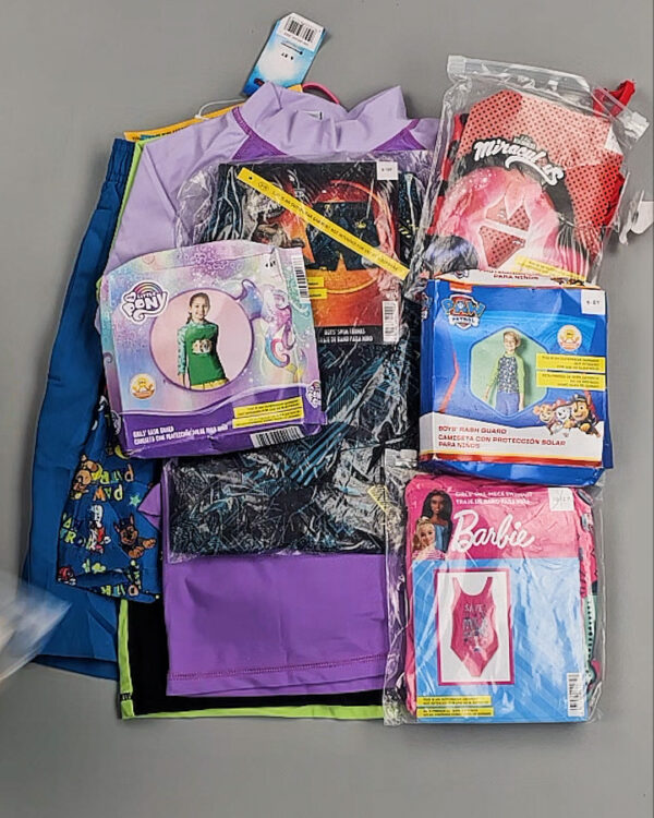 Фотография  555 - Купальники LIDL Kids#3 кг, ЛОТ №8962 оптом в Новосибирске и Новосибирской области