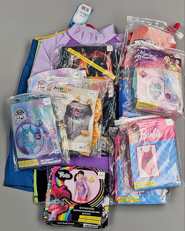 Фотография  904 - Купальники LIDL Kids#3 кг, ЛОТ №8962 оптом в Новосибирске и Новосибирской области