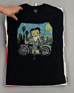 Фотография  557 - Футболки м/ж (Printed T-Shirts New)#5 кг, ЛОТ №8913 оптом в Новосибирске и Новосибирской области