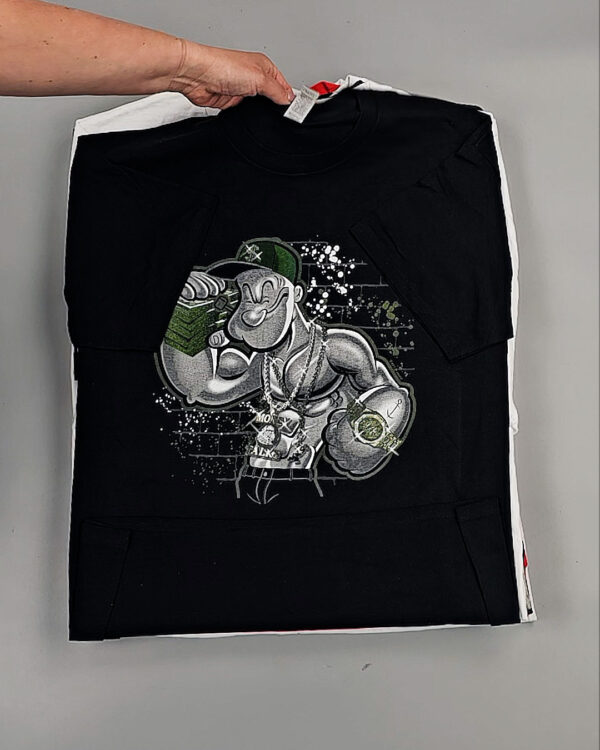 Фотография  826 - Футболки м/ж (Printed T-Shirts New)#5 кг, ЛОТ №8904 оптом в Новосибирске и Новосибирской области