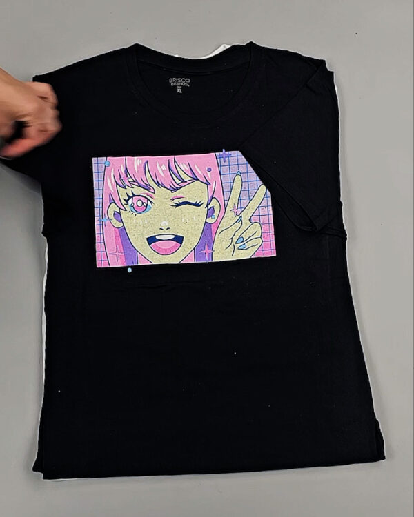 Фотография  410 - Футболки м/ж (Printed T-Shirts New)#5 кг, ЛОТ №8912 оптом в Новосибирске и Новосибирской области