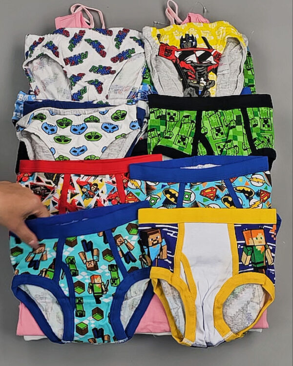 Фотография  997 - Нижнее белье LIDL Kids#3,4 кг, ЛОТ №8959 оптом в Новосибирске и Новосибирской области