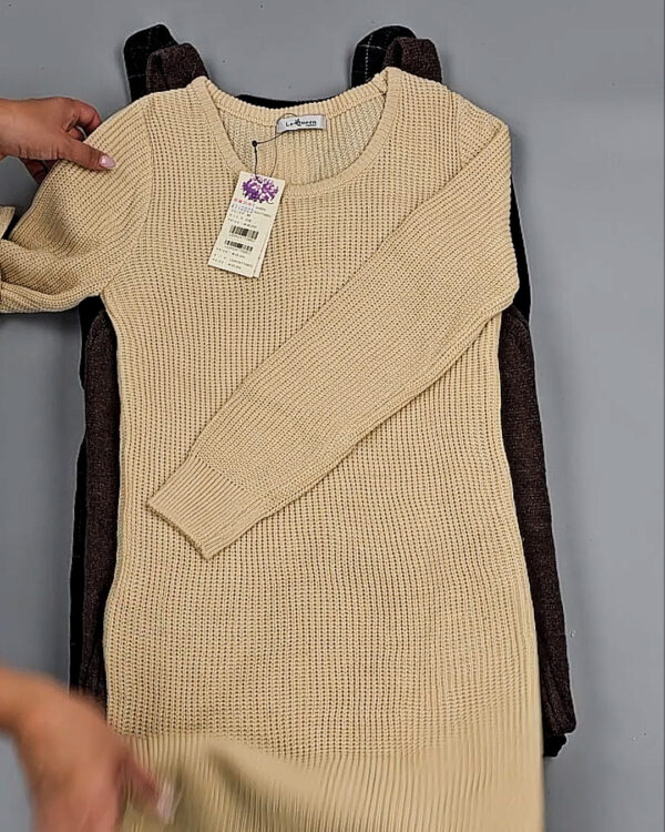 Фотография  760 - Платья Корея Winter 085#5 кг оптом в Новосибирске и Новосибирской области