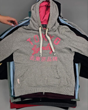 Купить Толстовки#10 кг, ЛОТ № СХ-0149 оптом в Новосибирске и Новосибирской области