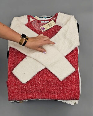 Купить Джемпера Корея 085#7 кг, ЛОТ СТ-9414 оптом в Новосибирске и Новосибирской области