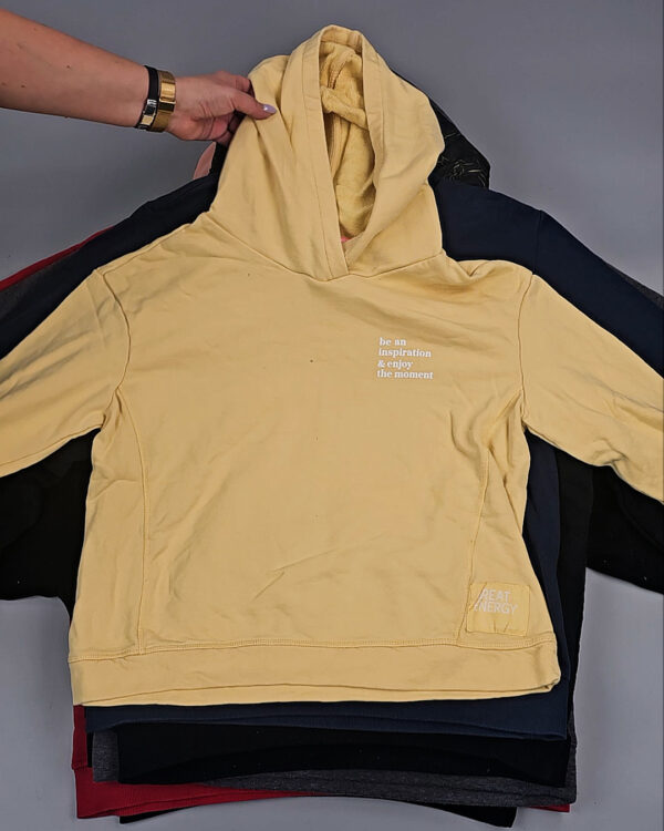 Фотография  580 - Толстовки#10 кг, ЛОТ № СХ-0149 оптом в Новосибирске и Новосибирской области