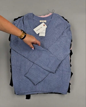 Фотография  523 - Джемпера Корея 085#7 кг, ЛОТ СТ-9415 оптом в Новосибирске и Новосибирской области