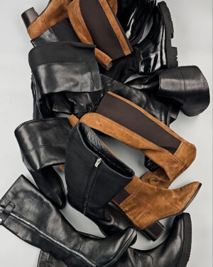 Купить Сапоги Италия #7 шт, ЛОТ СТ-9678 оптом в Новосибирске и Новосибирской области