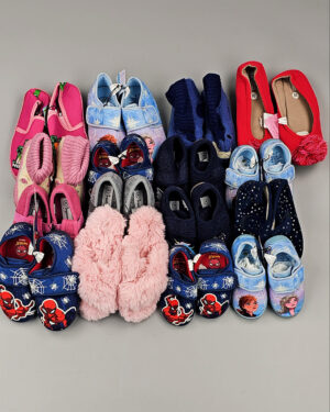 Купить Обувь домашняя дети СТОК 065#3,3 кг, ЛОТ СТ-9728 оптом в Новосибирске и Новосибирской области