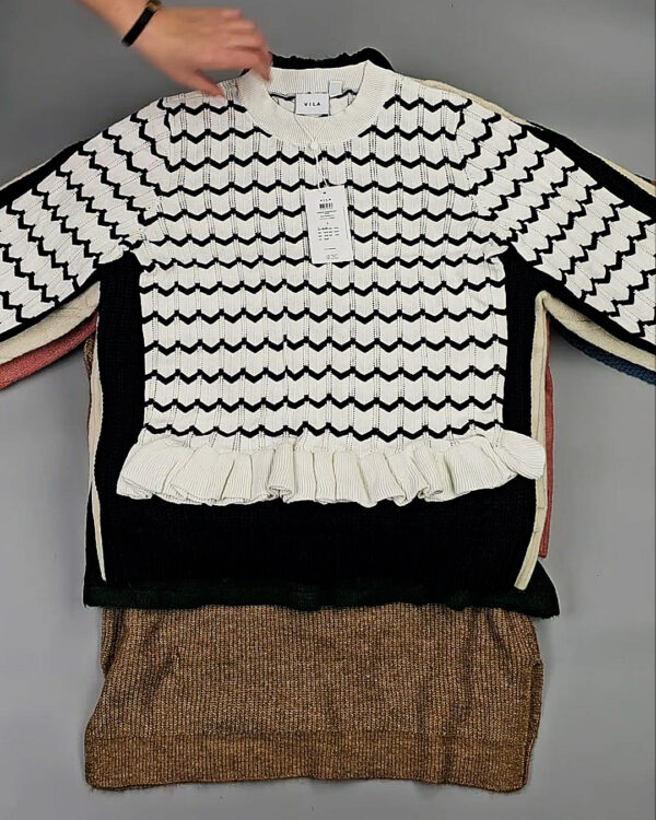 Фотография  744 - Джемпера VILA W 104#7 кг, ЛОТ СТ-9994 оптом в Новосибирске и Новосибирской области