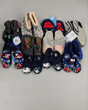 Фотография  846 - Обувь домашняя дети СТОК 065#3,2 кг, ЛОТ СТ-9727 оптом в Новосибирске и Новосибирской области