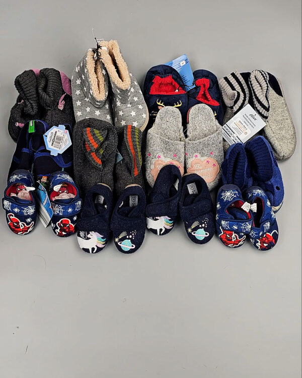 Фотография  219 - Обувь домашняя дети СТОК 065#3,2 кг, ЛОТ СТ-9727 оптом в Новосибирске и Новосибирской области