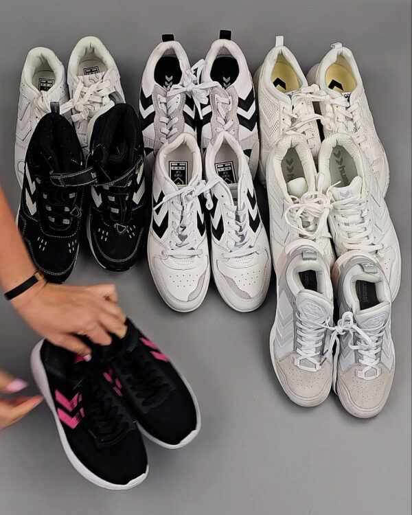 Фотография  802 - Hummel кроссовки (Hummel sport shoes) #10 шт, ЛОТ СТ-9784 оптом в Новосибирске и Новосибирской области