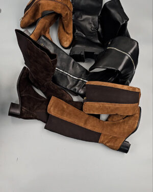 Фотография  808 - Сапоги Италия #7 шт, ЛОТ СТ-9680 оптом в Новосибирске и Новосибирской области