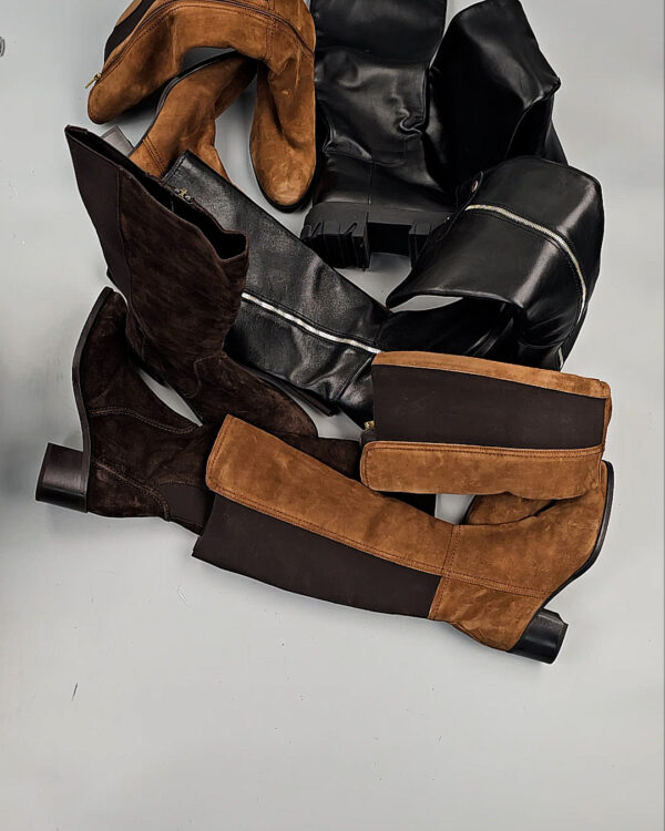 Фотография  786 - Сапоги Италия #7 шт, ЛОТ СТ-9680 оптом в Новосибирске и Новосибирской области