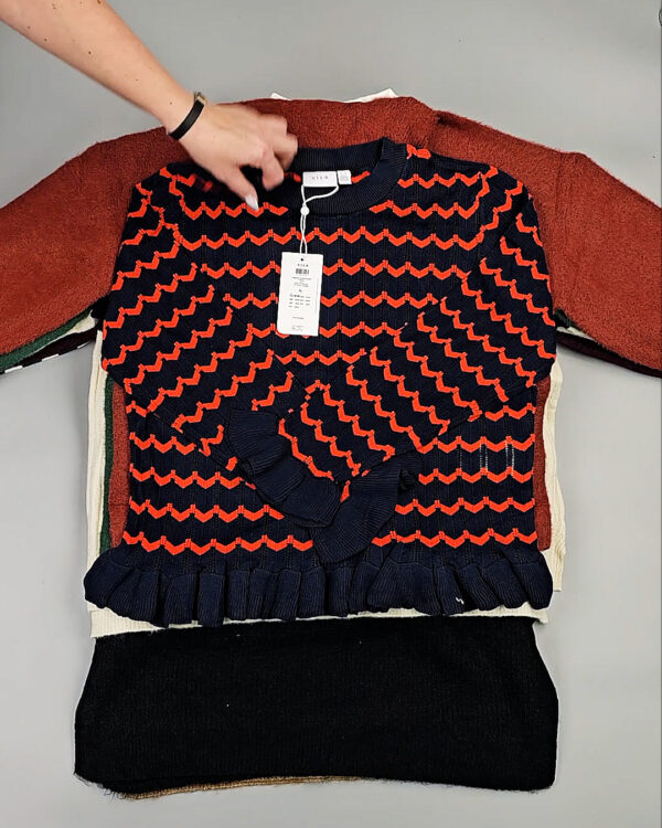 Фотография  754 - Джемпера VILA W 104#7 кг, ЛОТ СТ-9991 оптом в Новосибирске и Новосибирской области